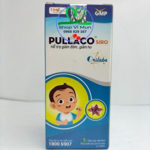 Pullaco Siro lọ 100ml - Hỗ trợ giảm ho giảm đờm giảm đau rát họng