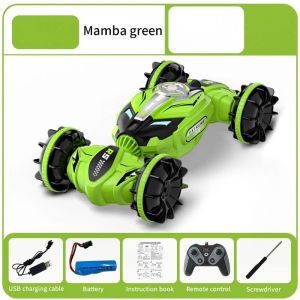 JJRC Q150 Mainan Anak RC Stunt Car Mobil Darat Air 2.4G Remote Control