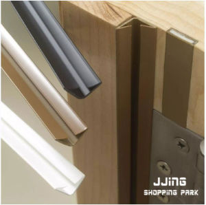 Acoustic Double V Perimeter soundproofing door seals 60 cm x 5  Self-Adhesive Soundproofing Door seals strip .  Rubber seal strips not foam that will cause closing difficulties