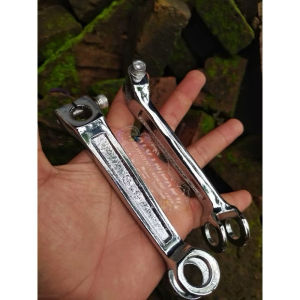 BAHAN ORIGINAL SET BAUT PAHA REM BAJAJ PULSA CHROME CROME UNIVERSAL