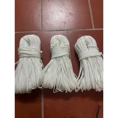[1kg 135 mét] Dây dù size 2mm 3mm 4mm 5mm 6mm 7mm 8mm mè trắng đentrắng xanh làm dây luồng dây cột đồ thủ công