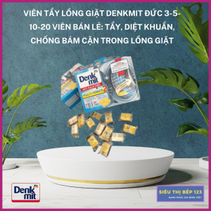 COMBO VIÊN VỆ SINH LỒNG MÁY GIẶT DENKMIT DÙNG THỬ