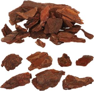 Tree Bark Base Material for DIY Model Scenes Lightweight Natural Miniature Nature Decor 1.96X1.18X0.19In Essential Architecture Model Supplies for Terrariums and Train Sets