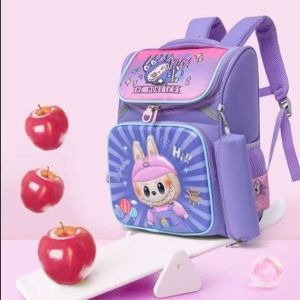 Labub high-quality kindergarten cartoon character backpacks waterproof kindergarten childrens backpacks