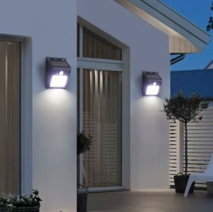 Warmtaste  |  LED Wall Lamp Solar Motion Sensor COB Light Outdoor Waterproof Security Garden Lighting Light Mga ilaw sa Dingding for Balcony Gate Courtyard