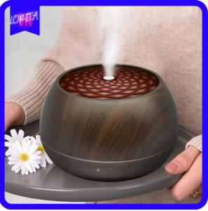 Máy xông tinh dầu tích hợp loa bluetooth nghe nhạc âm thanh ấm kết hợp đèn LED 7 màu - khuếch tán tinh dầu phun sương tạo ẩm