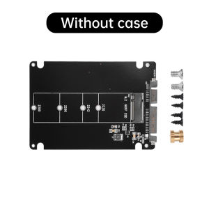 WH Diiymore NGFF to SATA3 Adapter Board M.2 Hard Drive Solid State SSD to SATA Agreement Adapter Card Computer Hard Drive Built-in Box