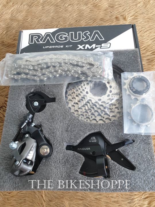 Ragusa Upgrade Kit XM9 for Mountain Bike Shifter, Rear Derailleur