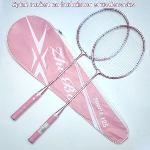 Raket Badminton Untuk Pemula - Set Lengkap 2pcs Untuk Kanak-Kanak & Dewasa Pos Laju