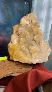 Đá thạch anh flowers vàng citrine nhủ tím tinh thể Clear quartz lấp lánh tự nhiên thiên nhiên chiêu năng lượng mạnh