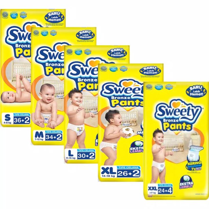 Pampers sweety size store s