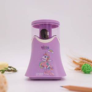 พร้อมส่งจากไทยกบเหลาดินสออัตโนมัติ ใช้ถ่านหรือ เสียบสาย USB มี 4 ลาย (ขนาด 9.3*9.3*13.3ซม.)