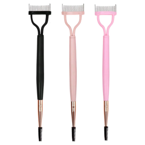 Eyelash Comb Eyelash Separator Tool Lash Comb Curved Eyebrow Comb Eyelash Brush Separator for Girls Women Eye Makeup