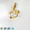 Lovelybutik -  Liontin Titanium Anti Karat Arabelle Liontin Tanpa Kalung Titanium Model Terbaru. 
