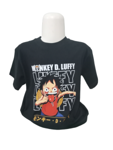 KAOS ANAK MONKEY D LUFFY HITAM