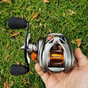 Baitcasting reel BC Fishing reel With Drag Alert System Brass Gear Max Drag up to 10kg Gear Ratio 7.2:1 Ultra Light Casting Reel Fishing Reel