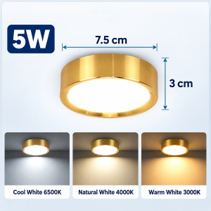 LED Downlight Panel Lamp Dining Living Room Lighting Bedroom Bathroom Home Decor Ceiling Light