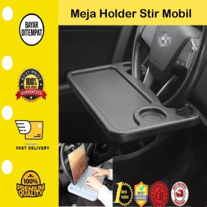 Meja Stir Mobil Holder Makan Makanan Meja Makan mobil portabel dudukan meja komputer meja makan kerja