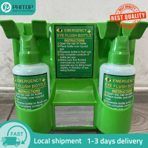 Keeling Portable Emergency Eyewash Station Portable Eye Wash Kit Safety Skin Shower Double Empty Eyewash