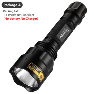 Đèn Pin UV Alonefire C8 LGUV Máy Phát Hiện Tia Cực Tím Đen 365nm/395nm Đèn Phát Hiện Vết Bẩn Và Rệp Cho Thú Cưng Dành Cho Chó Nước Tiểu