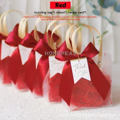 Homepeasl® Gift Bag Kids Birthday Goodies Bag Wedding Candy Bag Souvenir Handbag