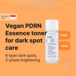 [Klairs] Freshly Juiced Vitamin Essence Toner 30mL / Vegan PDRN / 3-days dark spot care toner