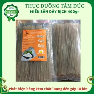 Miến sắn (dây loại đặc biệt) Quy Nguyên gói 400g - Ông thầy Tuệ Hải chùa Long Hương