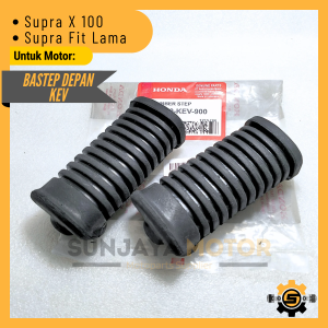 Karet Bastep Depan KEV Karet Footstep Pijakan Kaki Kualitas Original Honda Supra X 100 Supra Fit New Supra Fit Lama Postep Bostep Fostep Boostep Ori AHM
