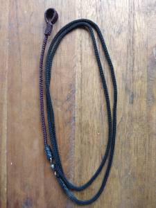 เชือกมัดขาไก่ (แบบถักรังหนอน) เชือกผูกขาไก่ เชือกล่ามขาไก่