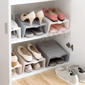 เท้า ช่วยประหยัดพื้นรองเท้า ที่วางรองเท้า แบบวางคู่ ช่วยให้เก็บรองเท้าให้เป็นระเบียบ