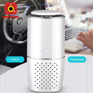 Máy Lọc Không Khí DS-002 Công Nghệ Ion Âm Bộ Lọc HEPA Lớn Loại Bỏ Vi Khuẩn Khử Mùi Nhỏ Gọn