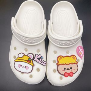 Crocs jibbitz quyến rũ phụ kiện giày có thể tháo rời DIY dễ thương phim hoạt hình Mickey Mouse Set trang trí khóa giày cho CROCS