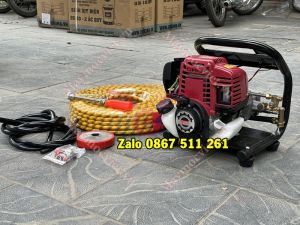 Máy xịt thuốc 4 thì tốc độ cao Turbo TB140 tặng 30m dây