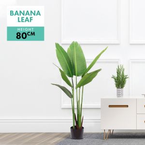 NETHOME :  PREMIUM SKYBIRD HOME DECOR / POKOK HIASAN VIRAL / POKOK PISANG / ARTIFICIAL PLANT /BANANA LEAF / POKOK