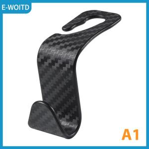 【E-WOITD】 1Pcs Universal Car Seat Back Hook Car Accessories Interior Hanger Holder Storage