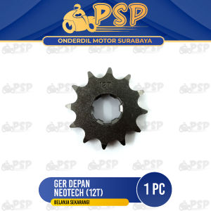 Ger Depan Neotech 12T - Gear Gir Tarik Kecil Type 428 Jumlah Gigi 12 Bagian Depan Front Honda