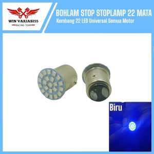 Bohlam stop stoplamp 22 mata kembang 22 LED Universal Semua motor Lampu stop belakang
