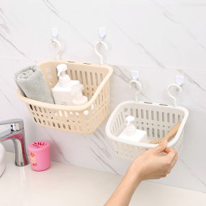Giỏ nhựa treo đồ gia dụng để thực phẩm gắn tường tiện lợi My Home DN259