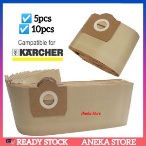 💥READY STOCK💥 Karcher Vacuum Cleaner Dust Bag WD3 MV3 WD3300 WD3.500P A2200 A2299 WD 3.000 WD 3.999 SE 4001 SE 4002 Plus K2201F K2901F K 3000 plus K2150 Compatible Replacement Karcher Vacum Vacuum Bag Penyimpan Habuk Vakum Beg Sampah 吸尘机袋