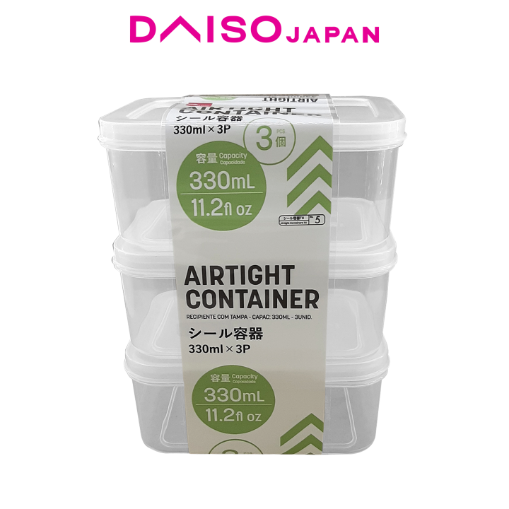 Daiso Food Storage Container 3pcs 330ml Lazada PH