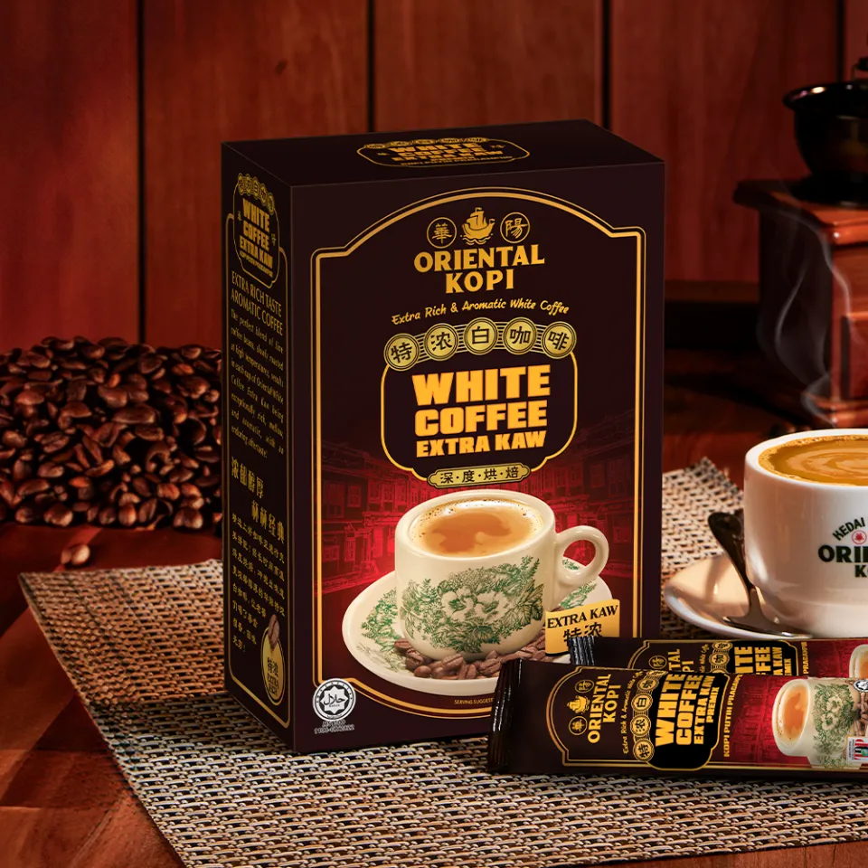 SLIM WEEK DRINK Dark Mocha 20袋 FREE SHIPPING* [TRIAL SACHET OPTION] Oriental White Coffee