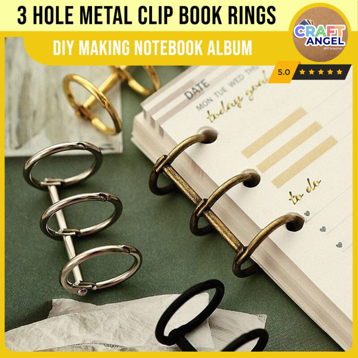Amazon.com : Metal Binder Rings 1-Inch 60pcs Rose Gold Loose Leaf Binder  Rings,Office Book Rings,Keychains or Key Rings,Flashcard Rings,Index Card  Rings for Office,DIY,School or Home : Office Products