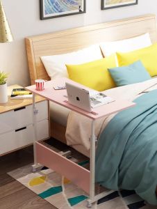SGP Stocks - HBL Portable Movable Lazy Easy comfort Computer desk can be lift and rotated/tilted bed side table for HBL