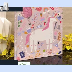 6-inch photo album with large capacity of 500 photos for home storage 4r ins style personalized pattern interstitial