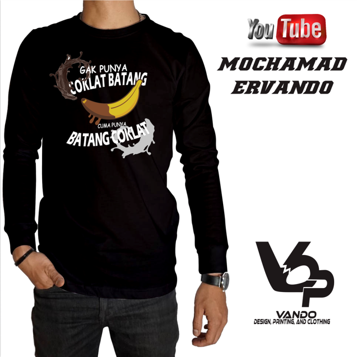VANDO%20Kaos%20Lengan%20Panjang%20Kaos%20Makanan%20Pisang%20Coklat%20Baju%20Distro%20Tangan%20Panjang%20T-shirt%20Longsleeve%20Atasan%20Pria%20Bahan%20Cotton%20Combed%2030s%20-%20Image%204