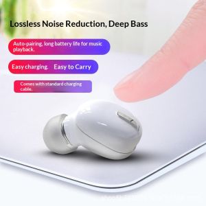 SEA JJT Mini Bluetooth Earbuds with High-Quality Sound and Comfortable In-Ear Design for Sleep and Daily Use