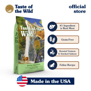 Taste of the Wild Cat Dry Food – Grain-Free High Protein Natural Ingredients