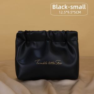 PU Leather Comestic Bag Compact and Portable Lipstick Bagwaterproof Travel Cosmetic Storage Bag