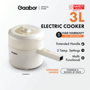 Gaabor 3L Electric Cooker Multifunctional Electric Skillet Non Stick Mini Wok Pan EC-30M01A
