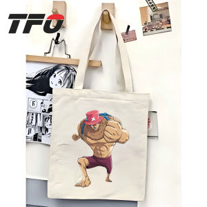 TFO Tote Bag One Piece the Straw Hat Pirates Monkey D. Luffy Versatile Ideal for College School